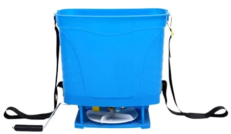 RVIFY Siembra Esparcidor Esparcidor Manual de estiércol, sembradora Manual con manivela, Herramienta de fertilización de maíz y Vegetales para jardín, árboles frutales sembradora Manual