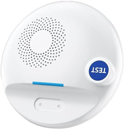 VOCA SPA15 Water Leak Detector, Water Sensor Alarm, 100dB, Wireless, Water Leakage, Drip Alert, Monitoring and Alarm for Home, Kitchens, Basements, Bathrooms, Battery Operated