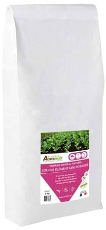 Soufre élémentaire potager 5 Kg