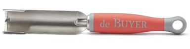 DE BUYER -2612.03 -universal corer 30 mm - manche rouge | Extracteur manuel pour évider le cœur ou la base de fruits et légumes