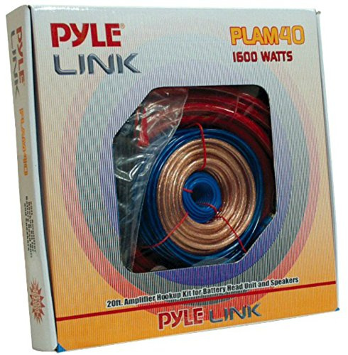 PYLE PLAM40 kit cavi 4 awg marini impermeabili 800 watt rms 1600 watt max amplificatori altoparlanti barca piscina hotel ristorante pizzeria pub bar