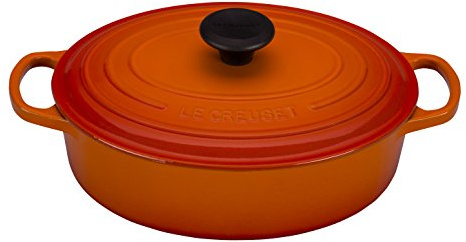 LE CREUSET Signature Oval Wide Oven 27Cm Flame, LS2517-272