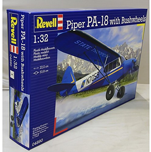Revell 04890 - Piper PA-18 Kit di Modello in Plastica, Scala 1:32