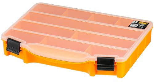 Mano ORG-10 - ORG herramientas de plástico de almacenamiento Caja con 10 compartimentos 25,4 cm