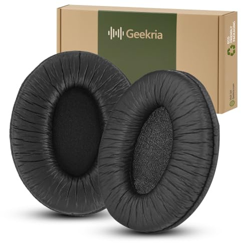 Geekria Replacement Ear Pads Compatible with Bose QuietComfort QC1 Headphones Ear Cushions, Repair Parts (Black)