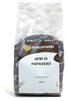BONGIOVANNI FARINE E BONTA' NATURALI Semi di Papavero 500g BIO