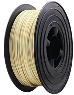 OWL-Filaments 3D Drucker 1kg Filament Rolle PLA 1.75mm 1000g Spule Made in Gemany Premium Qualität (PLA 1,75mm, Beige)