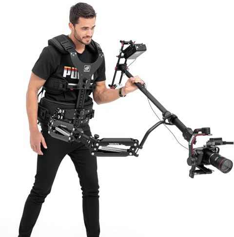 DF DIGITALFOTO Thanos Pro X Gimbal Steadycam Axis Support Vest Rotating System Trinity Glide Gear for RS5/Crane 3S RS 2/RSC 2/RS3 PRO/RS4/RS 4 Pro Gimbal Etc,Payload 5-15KG