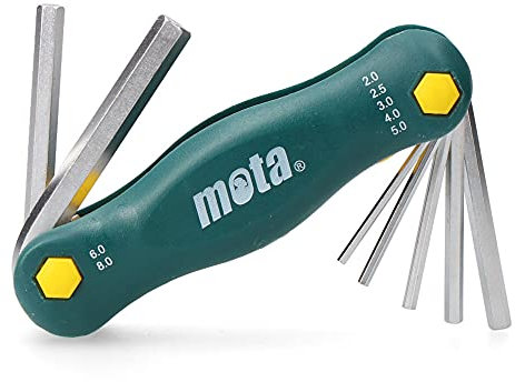 Juego Llaves Allen Tipo Navaja Lq71 Mota