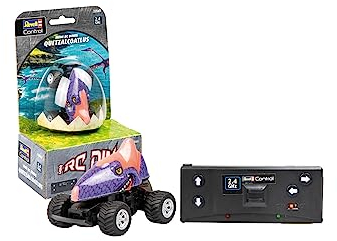 Revell Control Mini RC Quetzalcoatlus I Ferngesteuerte Dinosaurier Autos für Kinder und Erwachsene I Mit 2,4 GHz Fernbedienung I Bis zu 5 km/h schnell I In Dino-Ei Verpackung I Ab 6 Jahren