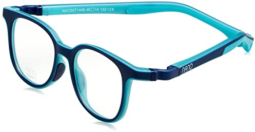 NANO OPTICAL Brille BICOLOR MARINO MATE/TURQUESA /47x16x132