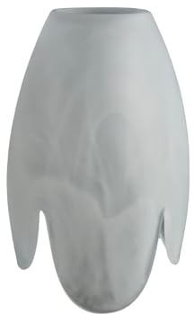 Lampenschirm E14, Blütenglas, Ersatzglas Tulpe, Schirm, Ersatzschirm, Lampenglas für Pendellampe, Tischlampe, Fluter, Leuchte (1x Blütenglas)
