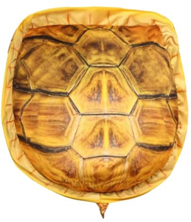 Sulxyi Turtle Shell Pillow, Wearable Turtle Cushion, Funny Turtle Costume, Turtle Shell Plush, Dress Up Turtle, Wearable Turtle Shell Design Weighted Plush Material for Kids Adults