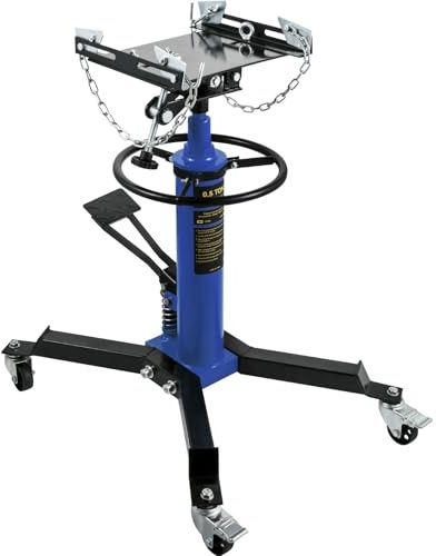 FLFHDUP cric per Trasmissione Accessori cric per Martinetto telescopico Idraulico per Trasmissione da 1100 libbre, capacità di 1/2 tonnellata, con Garage a Pedale/paranco Ascensore per Negozi