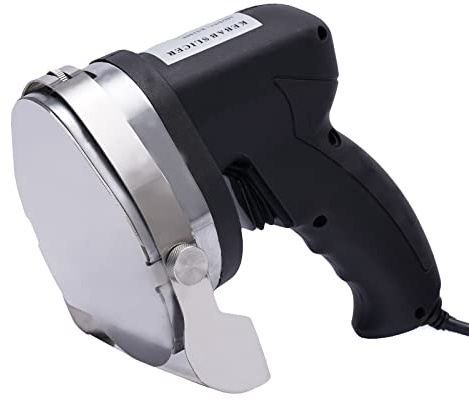 Electric Shawarma Knife 80W Professional Turkish Kebab Knife Electric Meat Slicer Shaver with Whetstone for Cutting Shawarma Doner Kebab, 130lbs/h