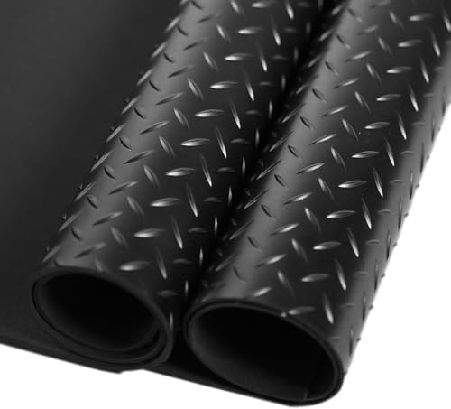 FSW Rubber Matting – Heavy Duty Waterproof Non-Slip Mat, 3mm Garage & Gym Flooring, Indoor & Outdoor Use