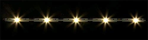 Faller 180654-2 LED-Lichtleisten, warm weiß, je 180 mm - Spurweite H0, TT, N, Z