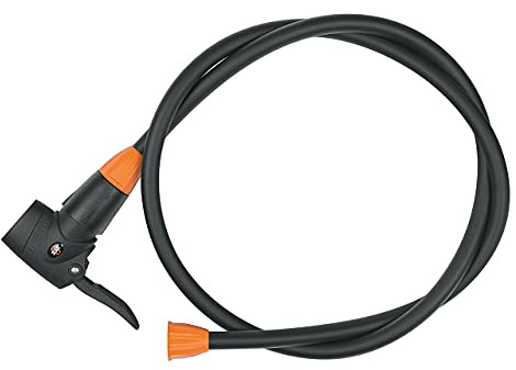 SKS Metaplast SKS-GERMANY SKS Zubehör Schlauch mit Multivalve-Kopf für Airworx 10.0, schwarz, 50 x 2 x 2 cm SKS Zubehör Schlauch mit Multivalve-Kopf für Airworx 10.0, schwarz, 50 x 2 x 2 cm