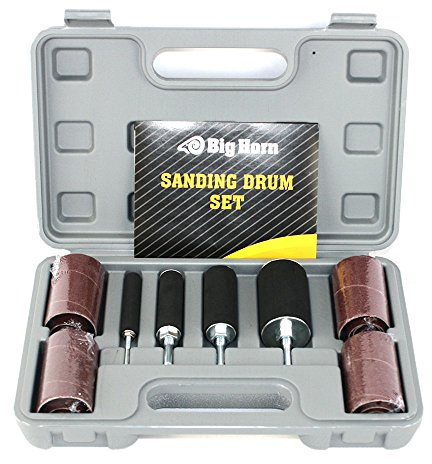 Big Horn 19521 Gummischleiftrommel-Set, 20-teilig