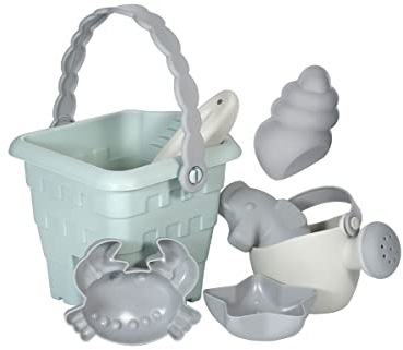 Kindsgut Sand-Spielzeug, aus leichtem Material und ideal für Kleinkinder und unterwegs, in dezenten Farben und schönen Formen, Tilda