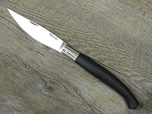 Knife Coltello 24,5 CM Sardegna SARDO ARBURESA Manico Resina Nera pattada