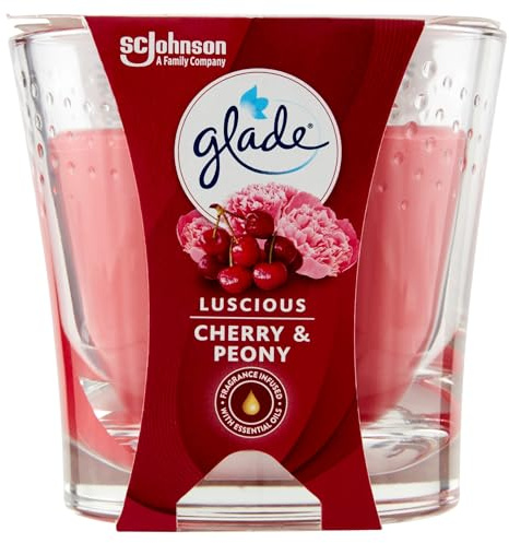 Glade Duftkerze Luscious Cherry & Pfingstrose