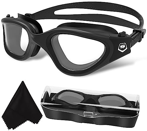 WIN.MAX Polarized Swimming Goggles Swim Pool Goggles Anti Fog Anti UV No Leakage Clear Vision for Men Women Adults Teenagers
