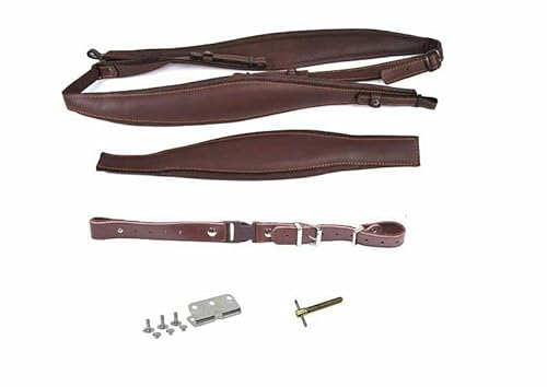 Steirische Harmonika Riemen Set Comfort XL – Braun – Tragegurte, Bassriemen, Verstellerset & Rückenverbinder – gepolstertes Komplettset – verstellbar, ergonomisch & ideal für Volksmusik