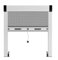 Moustiquaire enroulable pour fenêtre en aluminium sur mesure – prêt à poser, plusieurs couleurs disponibles - Largeur 150 cm à 180 cm Hauteur 50 cm à 149 cm