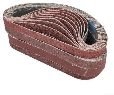 Long lasting Performance Sanding Belts 13x457 mm 60pcs for Black&Decker Power Files