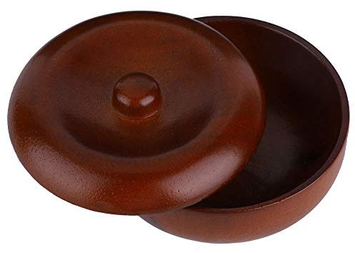 Rasierseifenschale, Rasierschale aus Holz mit Deckel für Kompakte Aufbewahrung und Reisen