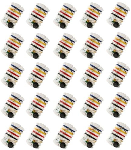 CPJJ 25 Stück Nähset,Sewing Kit,Nähset Reise,Einfaches Nähset Reise-Nähset mit Nähnadeln Fäden Knopf und Nadel für Hotelausstattung, Nadel für Reise, Haus, Hotel