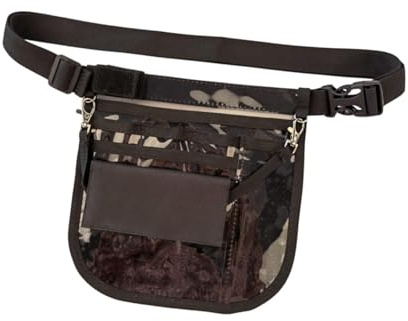 Harilla Bauchtasche Krankenschwester Gürteltasche für Frauen Männer, Krankenschwester Gürteltasche mit verstellbarem Gurt, Storage Bag mit Mehreren Fächern für Krankenschwestern, Arbeiter, Schwarz