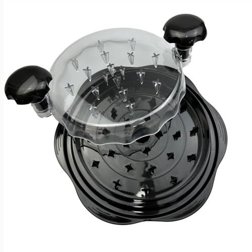 Chicken Shredder，25cm Large Chicken Breast Shredder Tool Twister Meat Slicer Cooking Gadgets for Kitchen with Anti-Slip Strip Ergonomic Handle BPA Free（Black