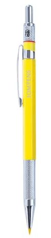 RGYBAO Druckbleistift, 0,5 mm oder 0,7 mm, zum Schreiben, Skizzieren, ABS, 2,0 mm, Druckbleistift mit farbiger Nachfüllmine für Kunstzeichnungen