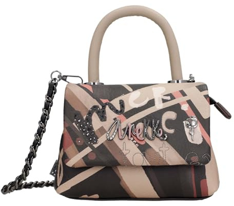 Anekke sac à épaule bandoulière Parisian Flap Crossbody Bag Multicolor multicolore