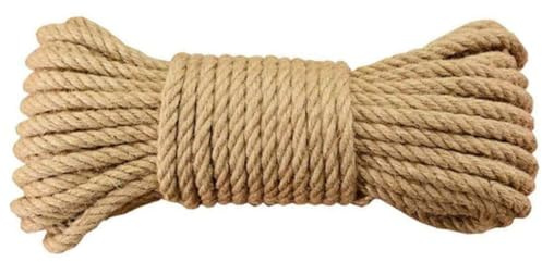Hemobllo Corda in Resistente per Tiragraffi Gatti Multiuso per Artigianato e Protezione Mobili Spago Naturale Adatta per Uso Quotidiano e Progetti Te