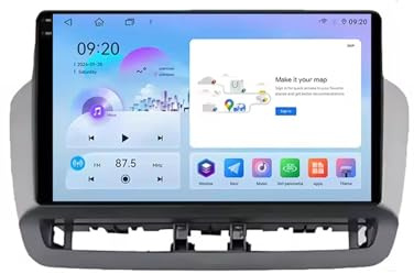 Autoradio Android da 9 per Seat Ibiza 2008-2015, Bluetooth, navigazione GPS, Carplay, WiFi, USB, FM, telecamera posteriore, 2 GB di RAM + 32 GB di spazio di archiviazione, impianto stereo (