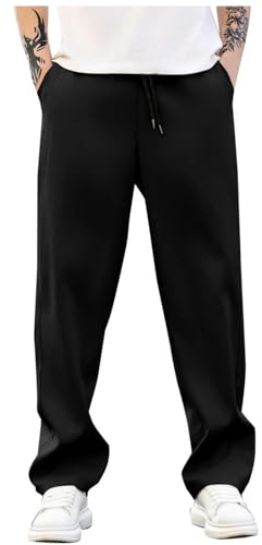Luadnysin Pantaloni Lavoro Uomo Leggins Running Pantalone Caldi Eleganti Tuta Ragazzo Cargo Termici Pantalaccio Leggeri Sportivi Abbigliamento Lunghi Termico Palestra
