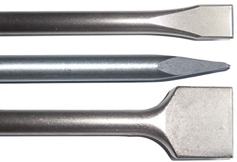 SDS MAX Meißelset Meißel 600mm lang Spitzmeißel Spatmeißel 25 x 600mm und 50 x 600mm
