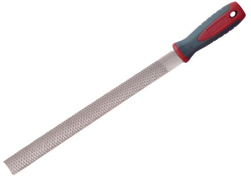 Faithfull 10-inch/ 250mm Handled Half Round Cabinet Rasp