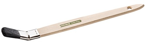 Colorus Plattpinsel 25 mm – Premium Lackierpinsel mit stabilisierter Chinaborsten-Mischung – für lösemittelhaltige und zähe Farben und Lacke