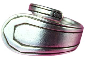 Besteckschmuck, Besteck Schmuck Ring, ca. 57 (18,1) Besteckring