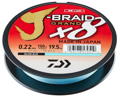 Daiwa J-Braid Grand X8E 0.13mm-135m IB