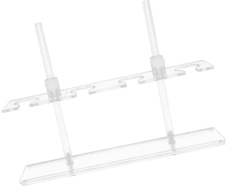 Hemobllo 1 Stück 4 250 Trichtergestell Gestell Für Trichter Labor Trichterhalter Reagenzglas-trichterständer Trichterständer Für Zentrifugen Halterung Base Prüfen Flaschen- Acryl Zubehör