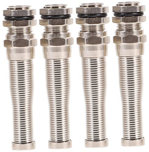 Angoily 4pcs Brass Lock Connector for Cable Wire Electric Connectors for Wiring Wire Terminal Electrical Junction