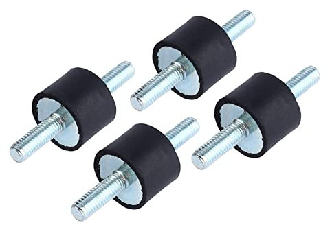 Rubber Mount Shock Damper M8 30x20 Vibration Control for Air Compressor Pump, /Gasoline Engines, Water Pumps