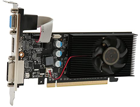1GB DDR3 Graphics Card 2560x1600 Resolution DVI VGA Support 589MHz Core 16 Stream Processor PCI Express 2.0 64Bit