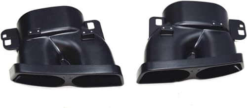 HhyY6LL Auto Auspuffrohr Für Benz W205 W212 W222 W204 W207,Edelstahl Auto Auspuff Schwanz Throat Rohr Trim Zubehör Styling Auspuffblenden