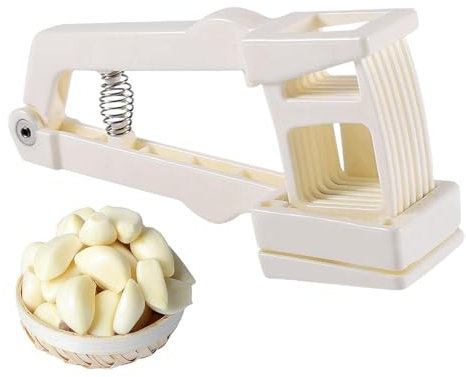 Picadora picadora de ajo | Picadora de jengibre manual afilada,Rallador de ajo de calidad alimentaria, rallador de jengibre compacto, rebanador de alimentos duradero para cocina, frutas y verduras
